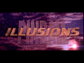 Pinball Illusions title screen for Amiga